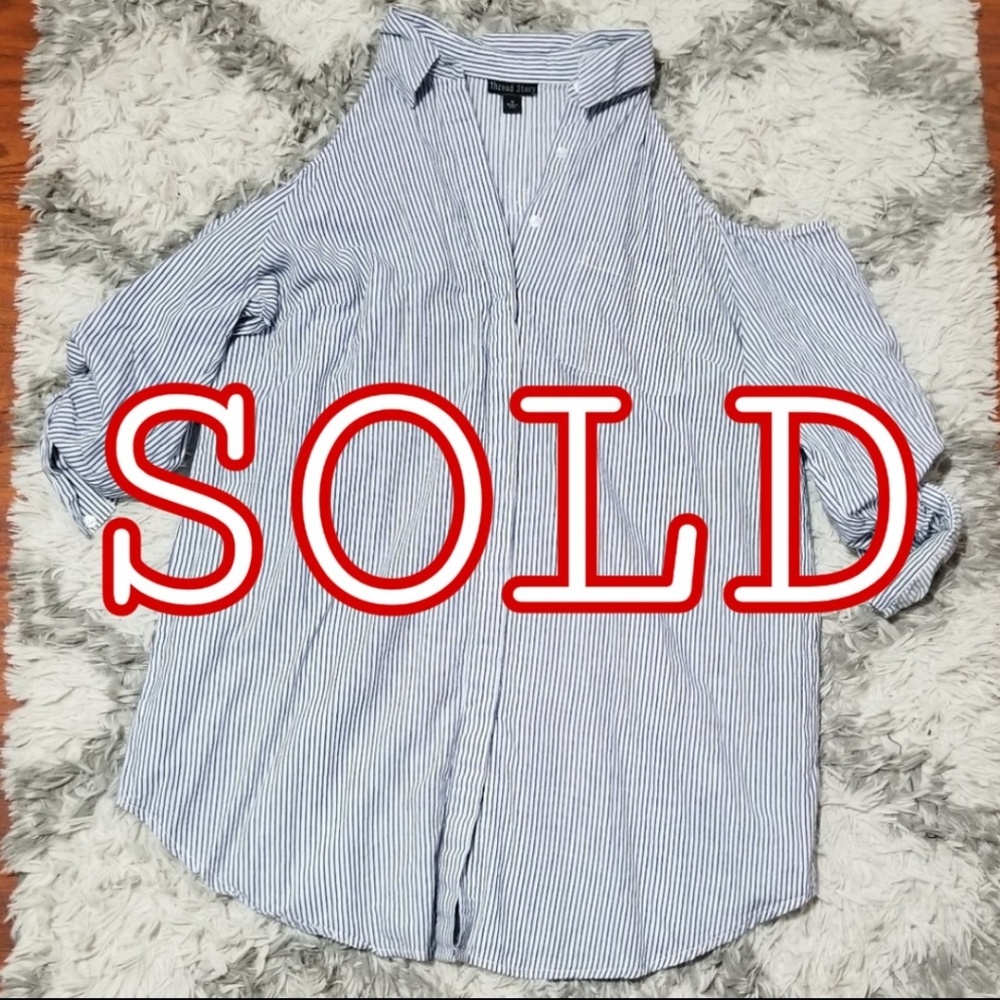 Cold shoulder button down dress with coller